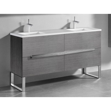 Soho 60" Double Ash Grey